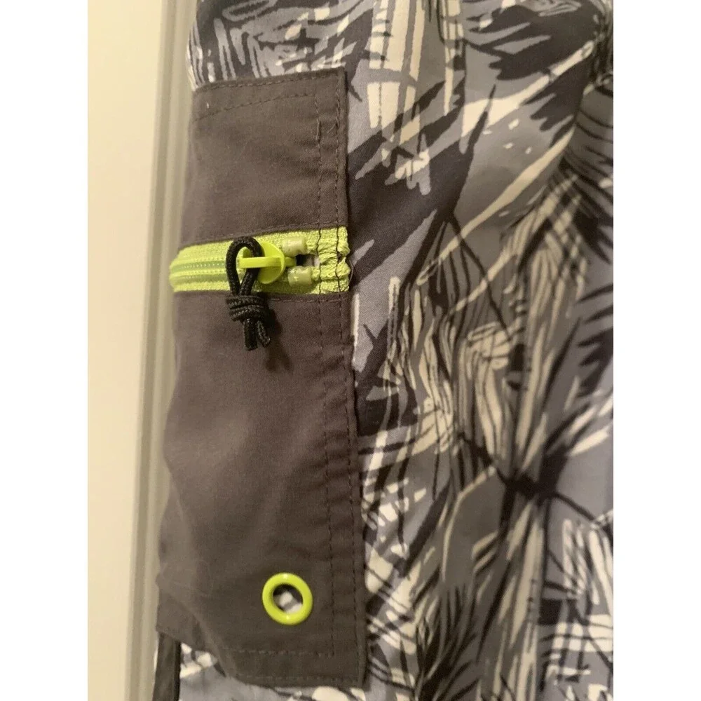 Art Class Boys Printed Mesh Lined Swim Board Shorts 1 Piece Size 16